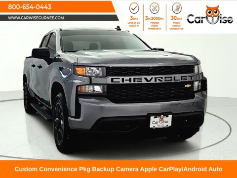Gray 2019 Chevrolet Silverado 1500 Custom for sale in Gurnee, IL