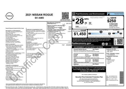 Another view of 2021 Nissan Rogue SV for sale in Gurnee, IL at CarWise Gurnee