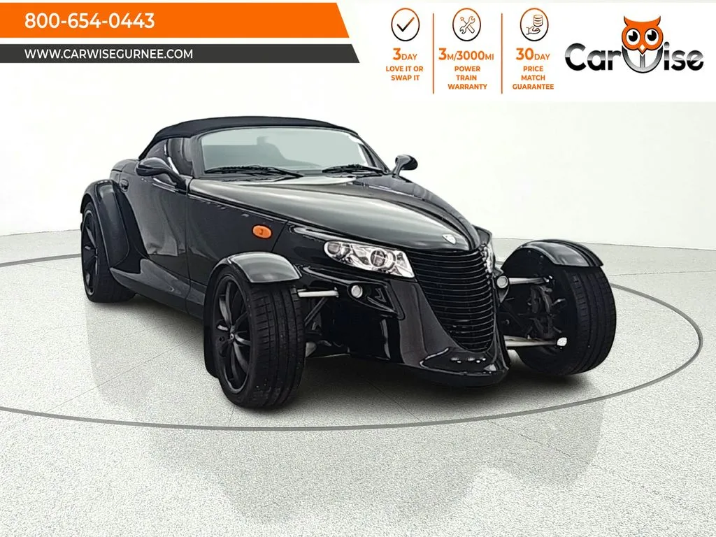Black 1999 Plymouth Prowler for sale in Gurnee, IL