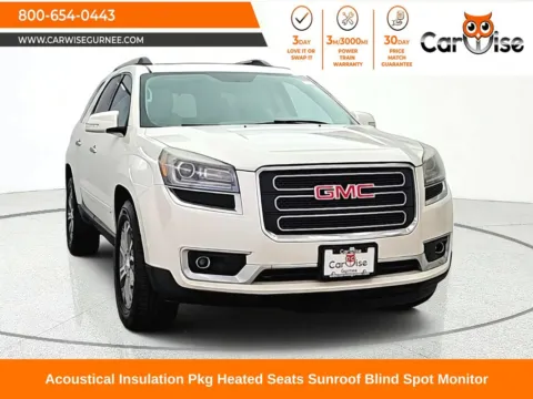 White 2013 GMC Acadia SLT-2 for sale in Gurnee, IL