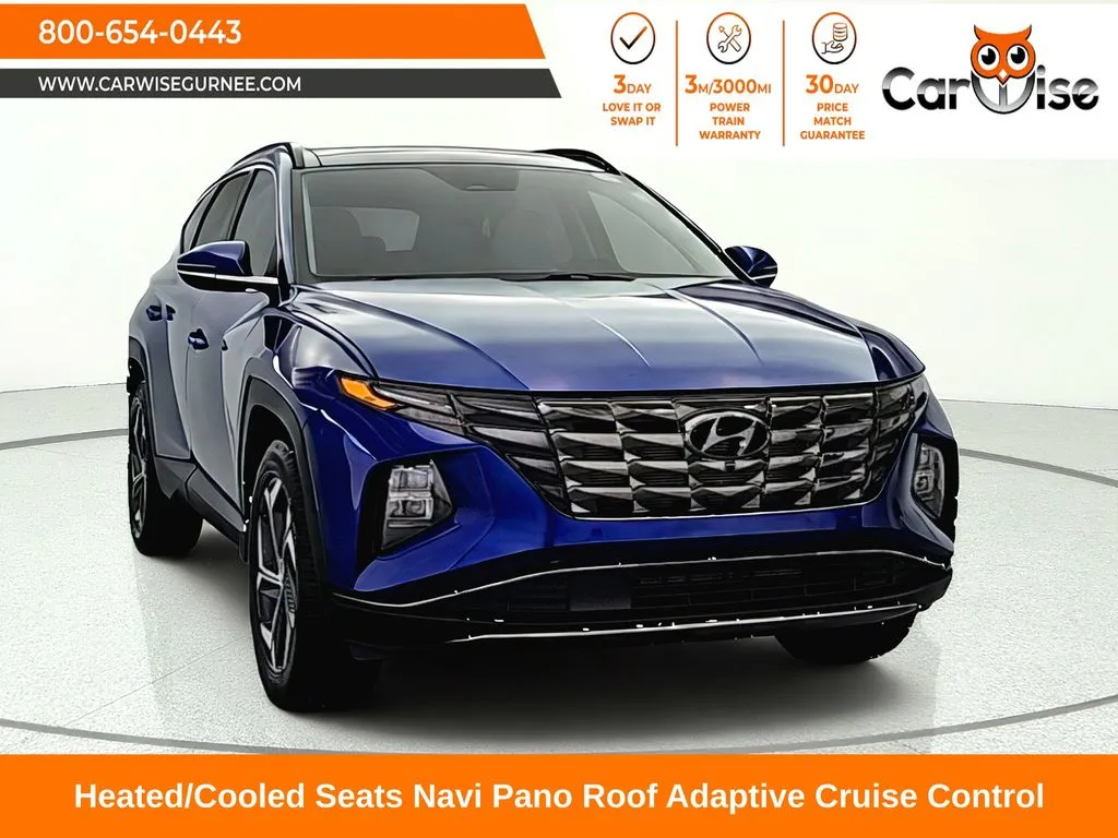 Blue 2022 Hyundai Tucson Limited for sale in Gurnee, IL
