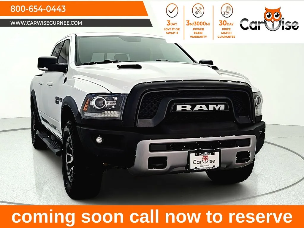 White 2017 Ram 1500 Rebel for sale in Gurnee, IL