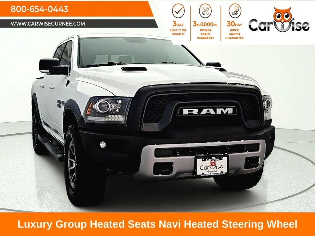 White 2017 Ram 1500 Rebel for sale in Gurnee, IL