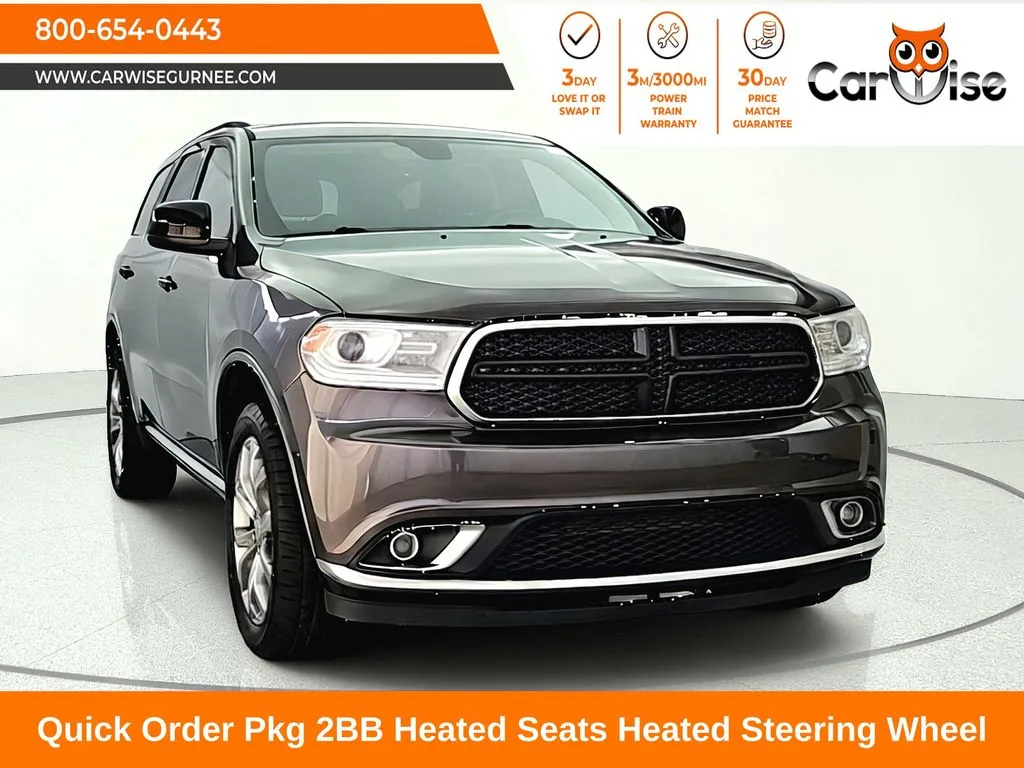 Gray 2018 Dodge Durango SXT for sale in Gurnee, IL