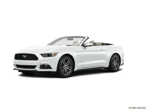 White 2016 Ford Mustang EcoBoost Premium for sale in Gurnee, IL