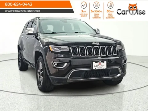 Black 2017 Jeep Grand Cherokee Limited for sale in Gurnee, IL