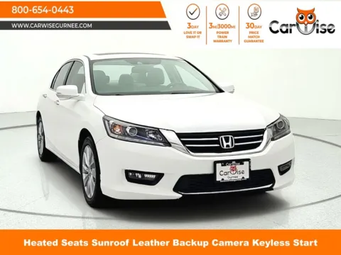 White 2014 Honda Accord EX-L for sale in Gurnee, IL