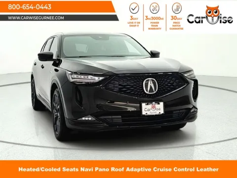 Black 2022 Acura MDX A-Spec for sale in Gurnee, IL