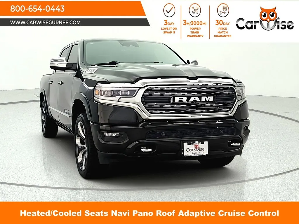 Black 2020 Ram 1500 Limited for sale in Gurnee, IL