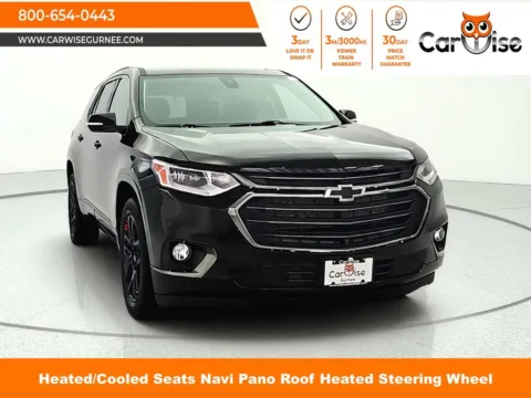 Black 2020 Chevrolet Traverse Premier for sale in Gurnee, IL