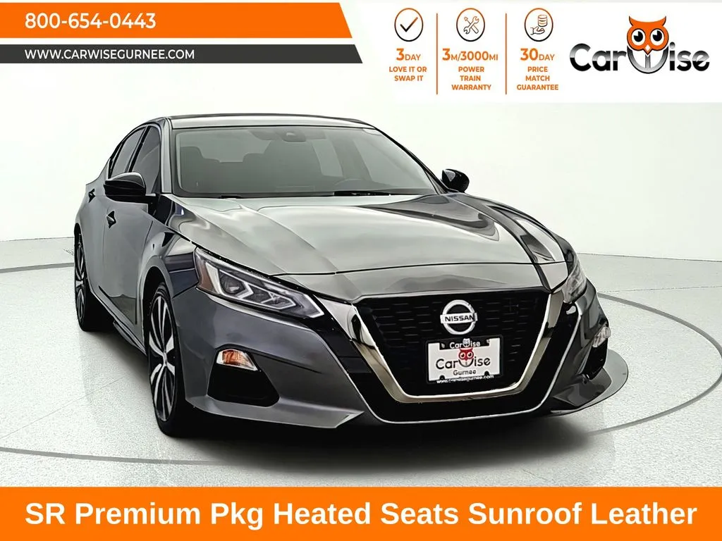 Gray 2021 Nissan Altima 2.5 SR for sale in Gurnee, IL