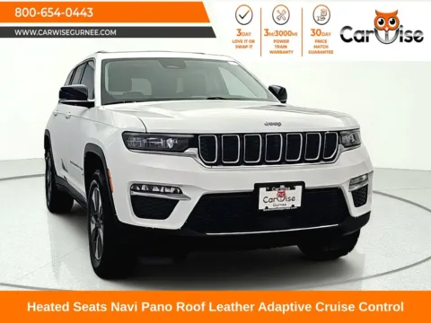 White 2023 Jeep Grand Cherokee 4xe for sale in Gurnee, IL