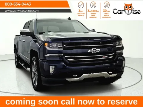 Blue 2018 Chevrolet Silverado 1500 LTZ for sale in Gurnee, IL