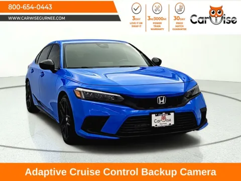 Blue 2022 Honda Civic Sport for sale in Gurnee, IL