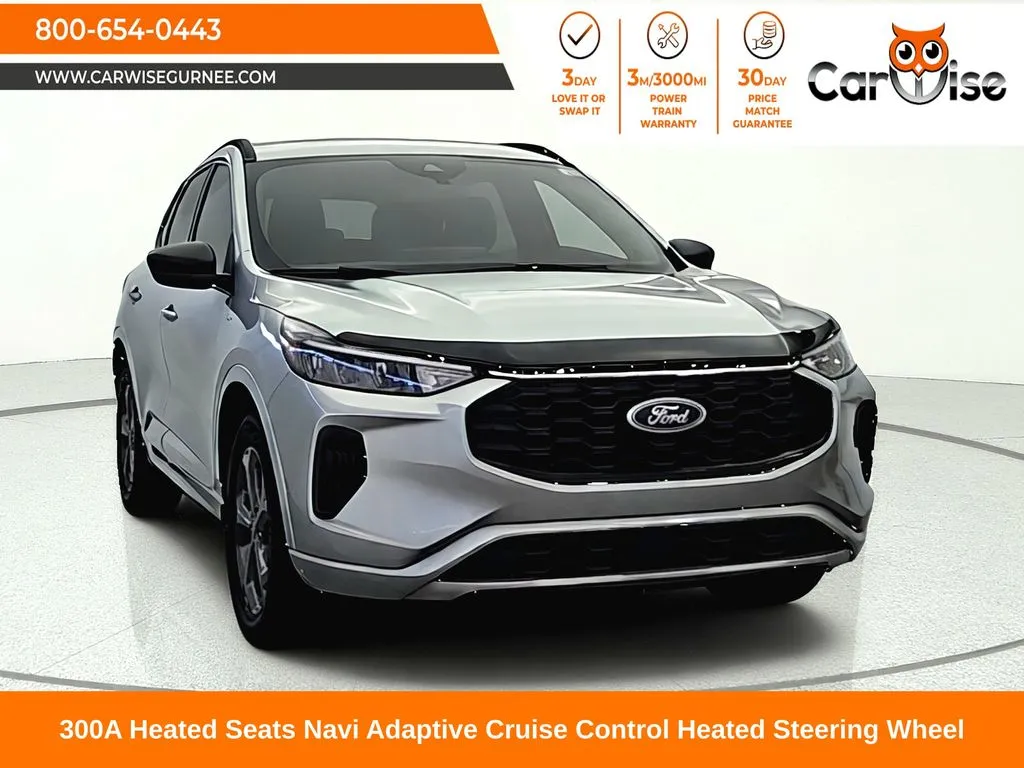 Silver 2023 Ford Escape ST-Line for sale in Gurnee, IL