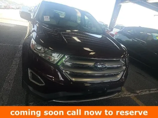 Red 2017 Ford Edge Titanium for sale in Gurnee, IL