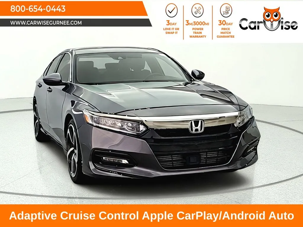 Gray 2019 Honda Accord Sport for sale in Gurnee, IL