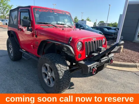 Red 2015 Jeep Wrangler Sport for sale in Gurnee, IL