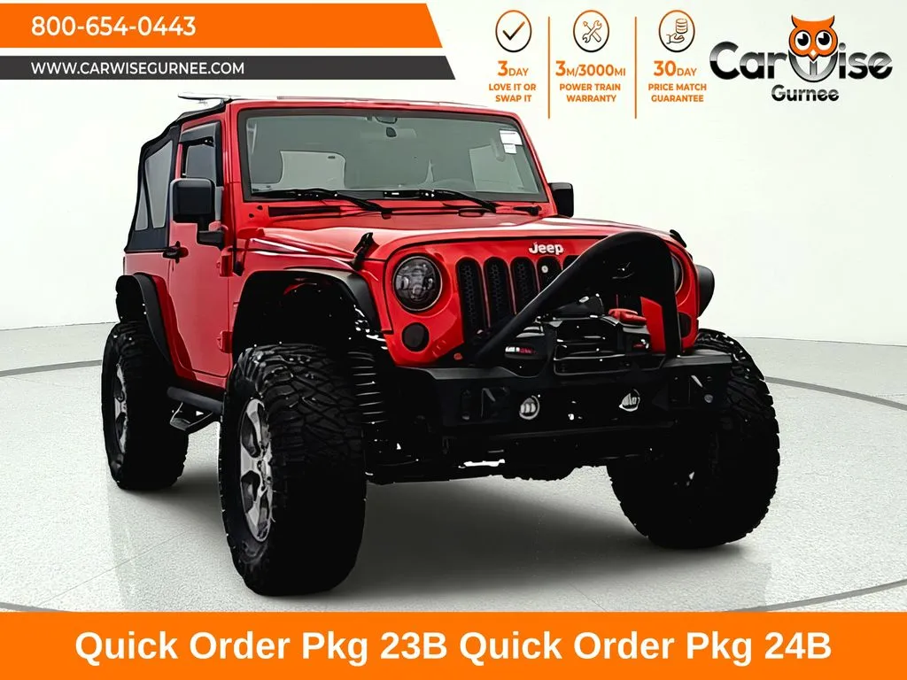 Red 2015 Jeep Wrangler Sport for sale in Gurnee, IL