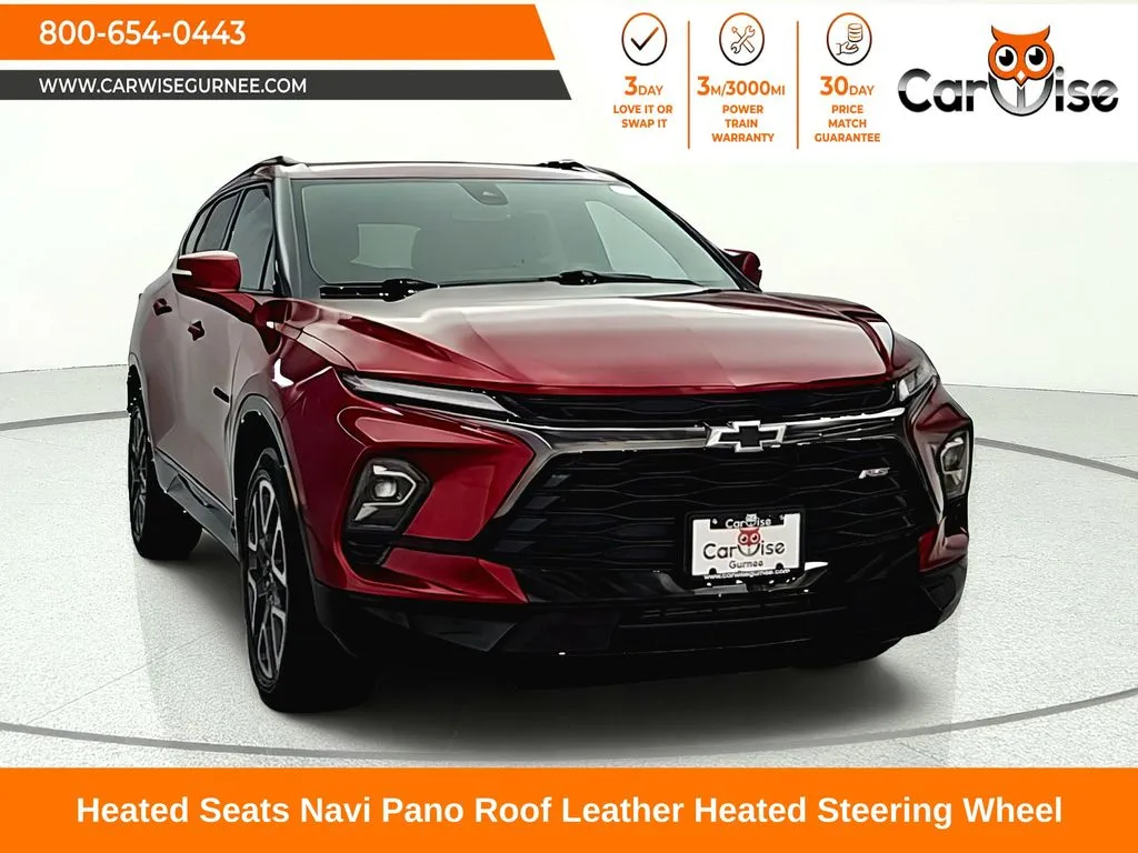 Red 2023 Chevrolet Blazer RS for sale in Gurnee, IL
