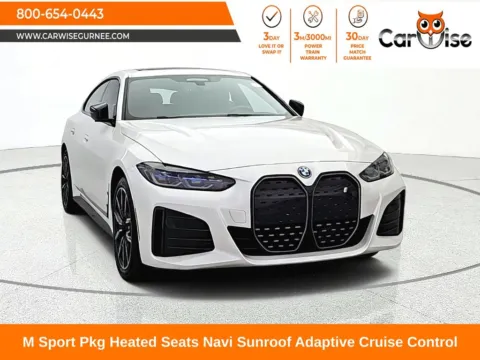 White 2024 BMW i4 xDrive40 for sale in Gurnee, IL