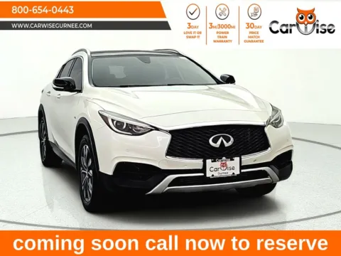 White 2019 INFINITI QX30 LUXE for sale in Gurnee, IL