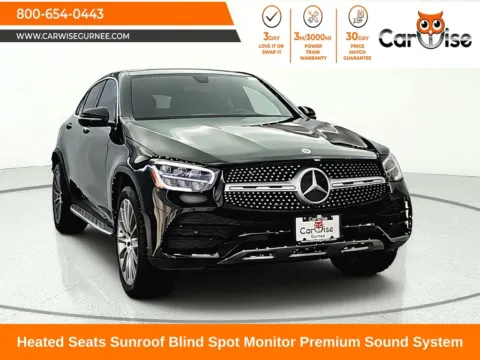 Black 2021 Mercedes-Benz GLC 300 Coupe for sale in Gurnee, IL