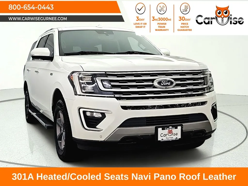 White 2020 Ford Expedition Limited for sale in Gurnee, IL
