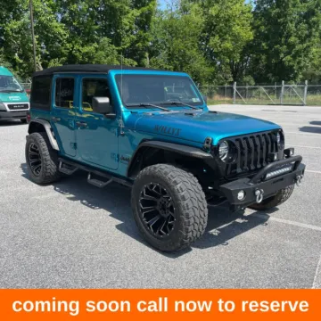 Blue 2020 Jeep Wrangler Unlimited Sport for sale in Gurnee, IL