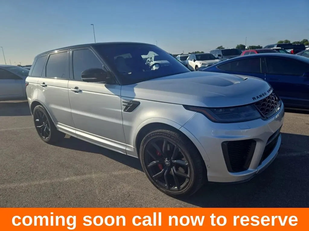 Silver 2018 Land Rover Range Rover Sport SVR for sale in Gurnee, IL