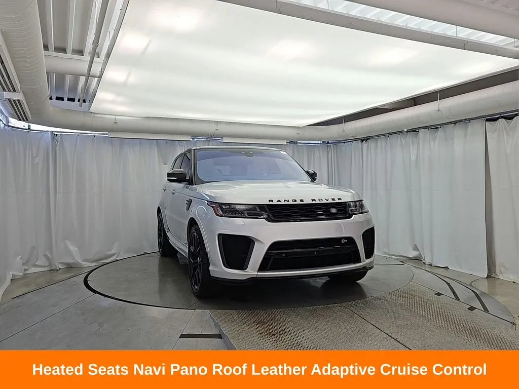 Silver 2018 Land Rover Range Rover Sport SVR for sale in Gurnee, IL