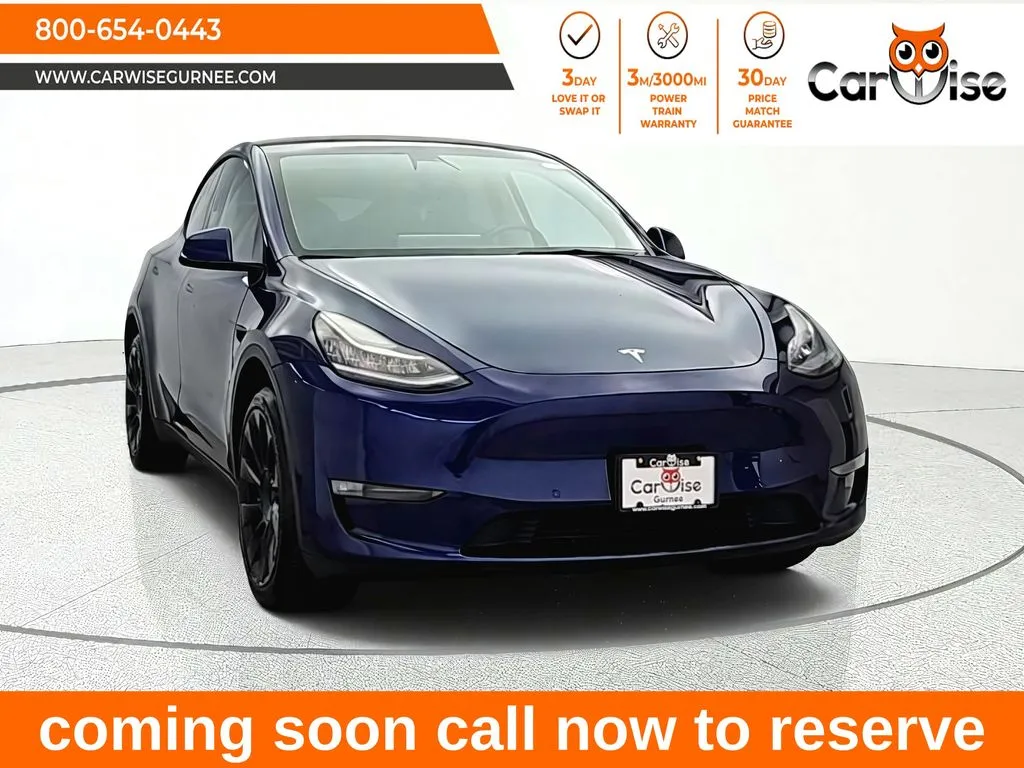 Blue 2022 Tesla Model Y Long Range for sale in Gurnee, IL