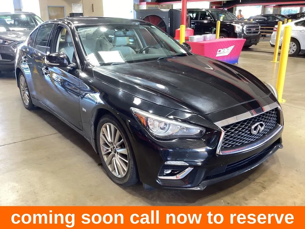 Black 2020 INFINITI Q50 3.0t LUXE for sale in Gurnee, IL