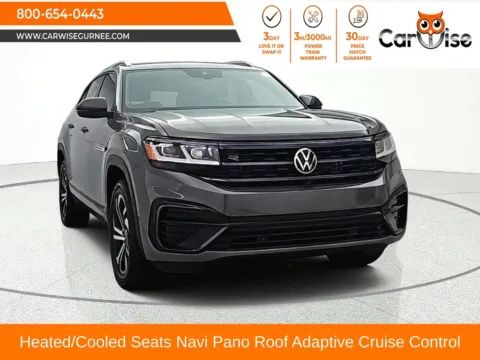 Gray 2022 Volkswagen Atlas Cross Sport 3.6L V6 SEL Premium R-Line for sale in Gurnee, IL