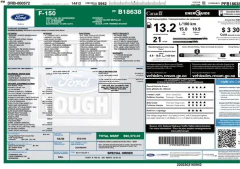 Another view of 2023 Ford F-150 Lariat for sale in Gurnee, IL at CarWise Gurnee