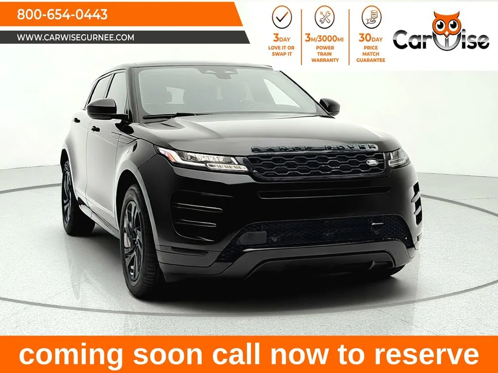 Black 2023 Land Rover Range Rover Evoque Dynamic for sale in Gurnee, IL