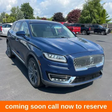 Blue 2019 Lincoln Nautilus Reserve for sale in Gurnee, IL