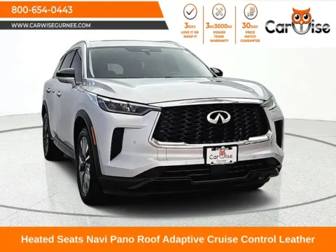 Silver 2023 INFINITI QX60 LUXE for sale in Gurnee, IL