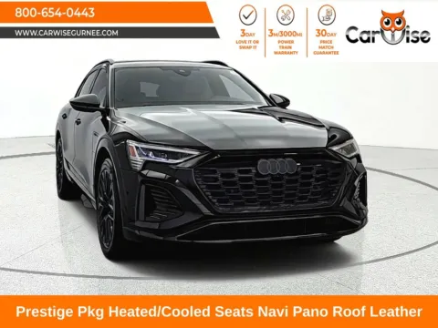 Black 2024 Audi Q8 e-tron Prestige for sale in Gurnee, IL