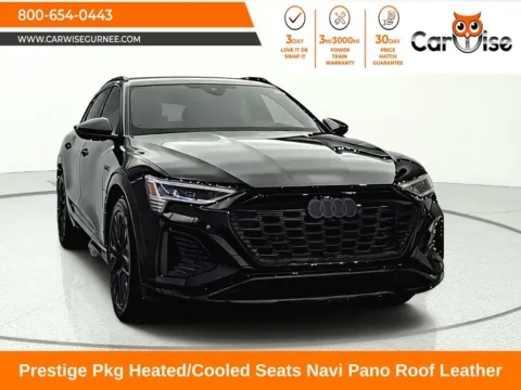 Black 2024 Audi Q8 e-tron Prestige for sale in Gurnee, IL