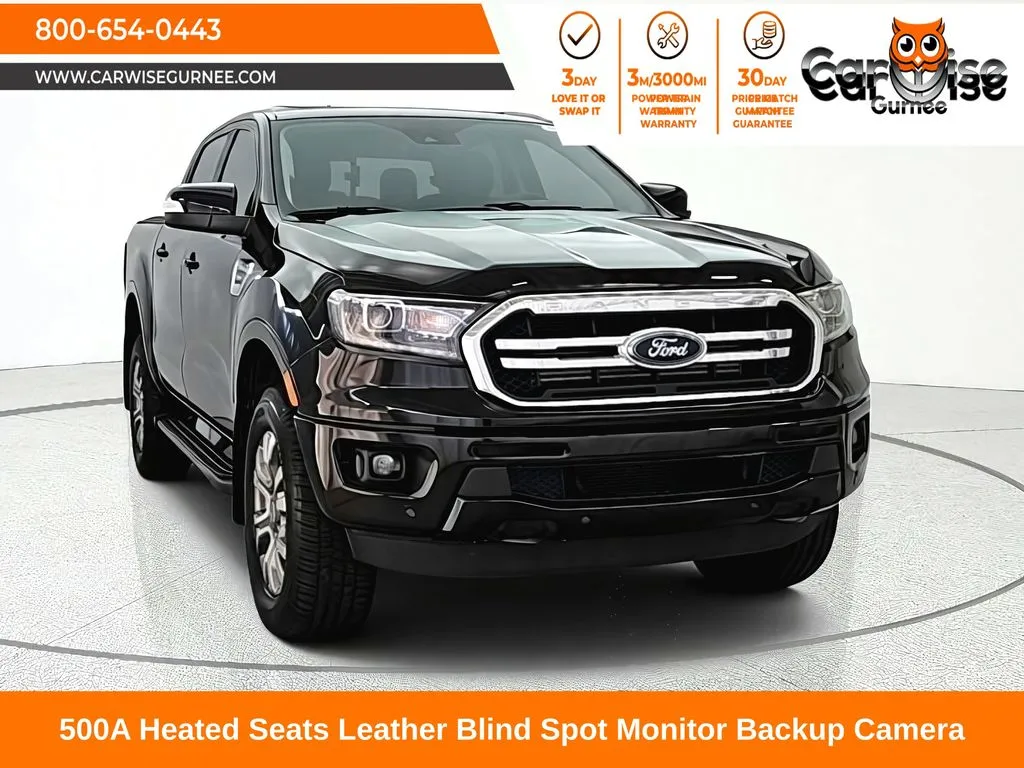 Black 2019 Ford Ranger Lariat for sale in Gurnee, IL