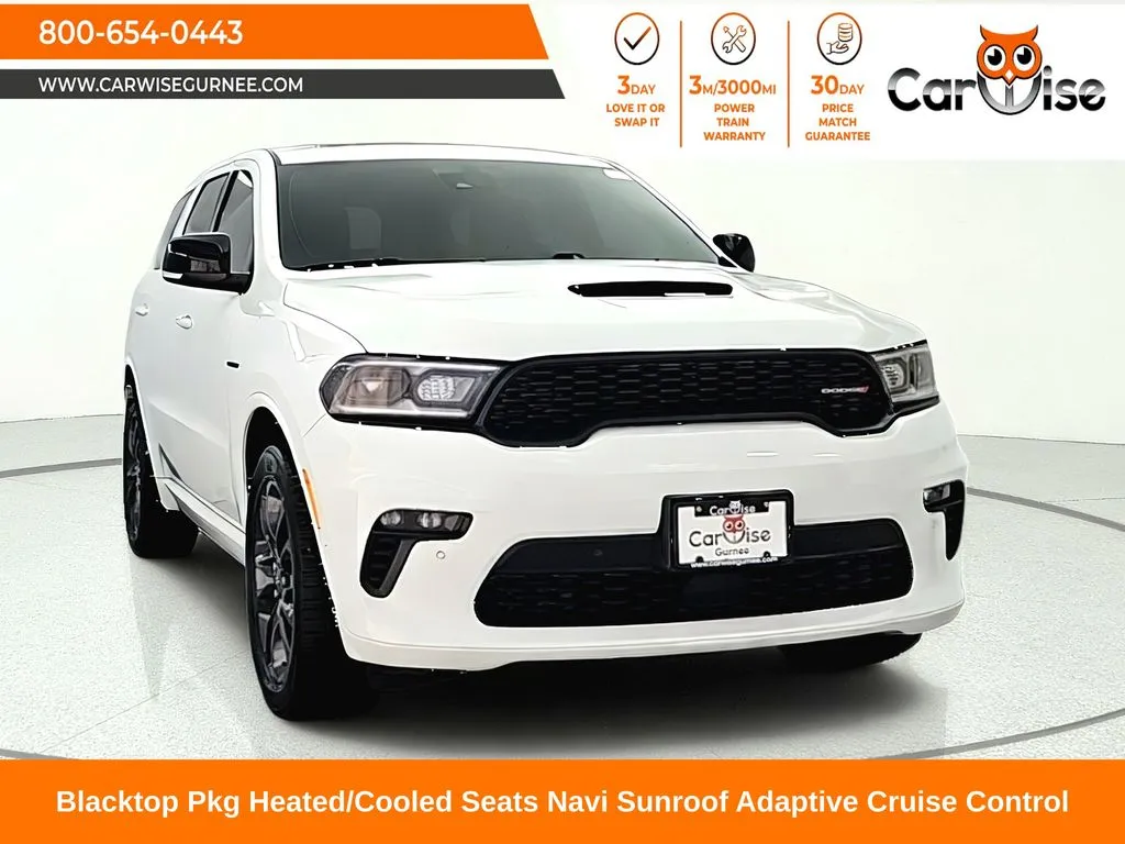 White 2022 Dodge Durango R/T Plus for sale in Gurnee, IL