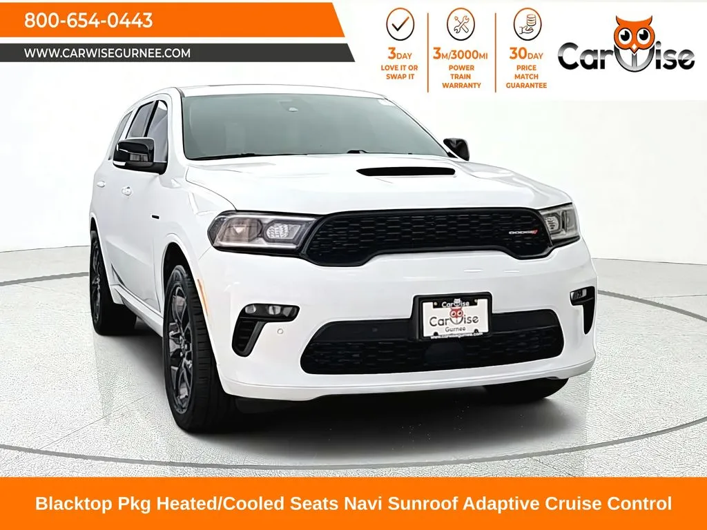 White 2022 Dodge Durango R/T Plus for sale in Gurnee, IL