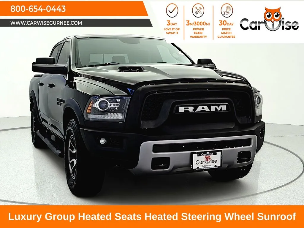 Black 2017 Ram 1500 Rebel for sale in Gurnee, IL