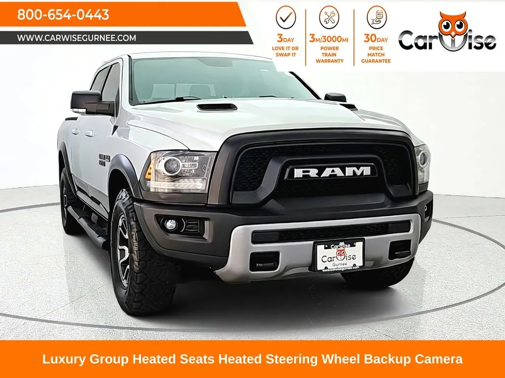 Silver 2017 Ram 1500 Rebel for sale in Gurnee, IL