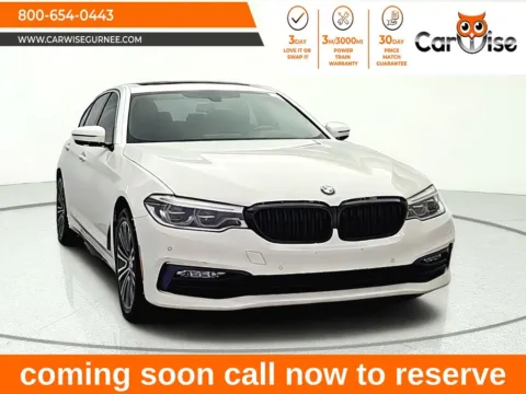 White 2017 BMW 5 Series 530i xDrive for sale in Gurnee, IL