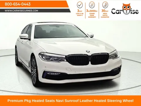 White 2017 BMW 5 Series 530i xDrive for sale in Gurnee, IL