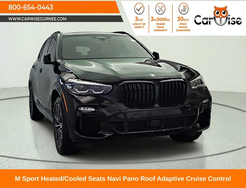 Black 2021 BMW X5 M50i for sale in Gurnee, IL