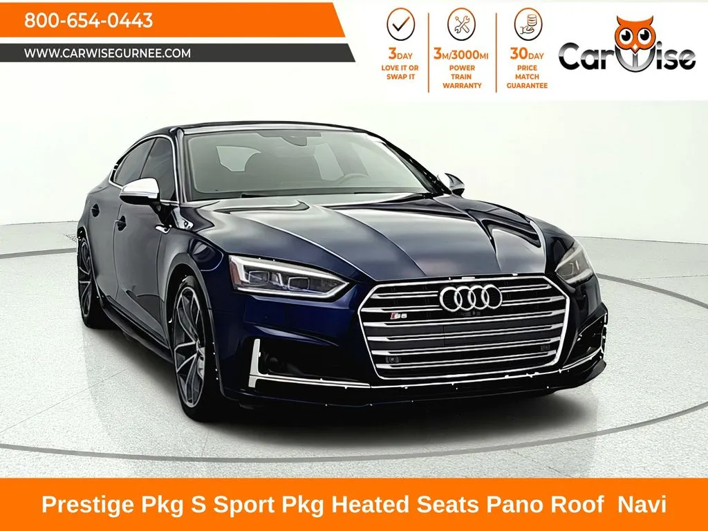 2018 Audi S5 Sportback 3.0T Prestige for sale in Gurnee, IL