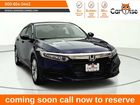 Black 2018 Honda Accord LX for sale in Gurnee, IL